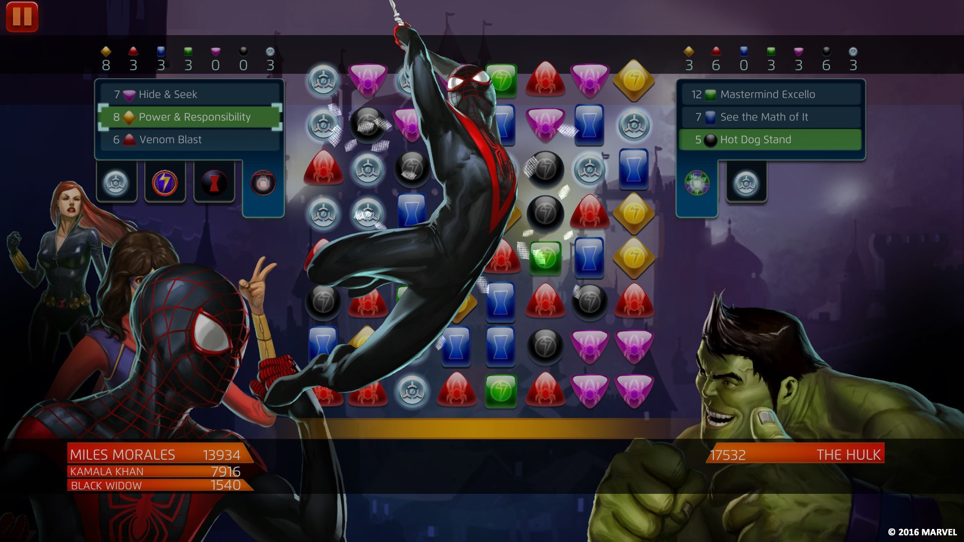 Marvel Puzzle Quest: Dark Reign